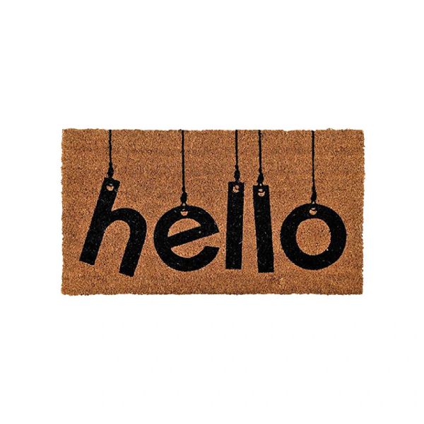 Коврик придверный кокосовый 33X60cm Luance "Hello" Коврик придверный кокосовый 33X60cm Luance "Hello"