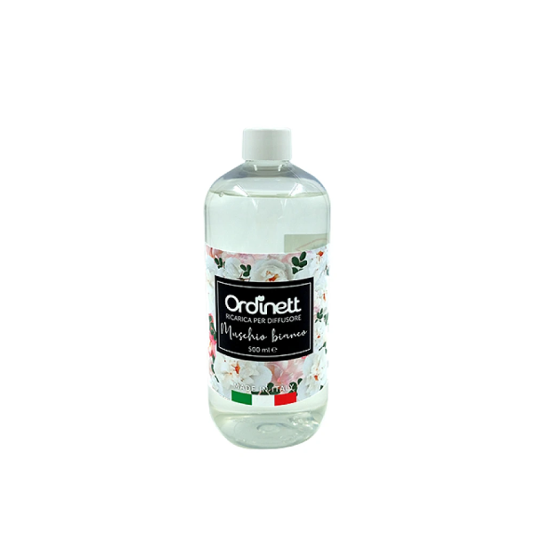 Жидкость для диффузора 500ml, белый мускус, запаска Жидкость для диффузора 500ml, белый мускус, запаска