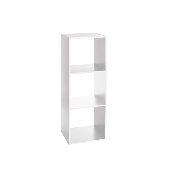 Modul de mobila 34.5X32X100.5cm Five, 3 rafturi, alb Modul de mobila 34.5X32X100.5cm Five, 3 rafturi, alb