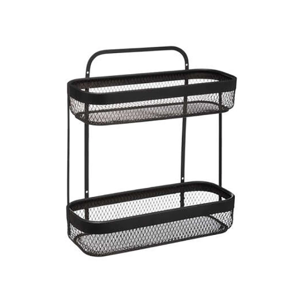 Полка 2 уровня Five 31X12X35cm, металл Полка 2 уровня Five 31X12X35cm, металл