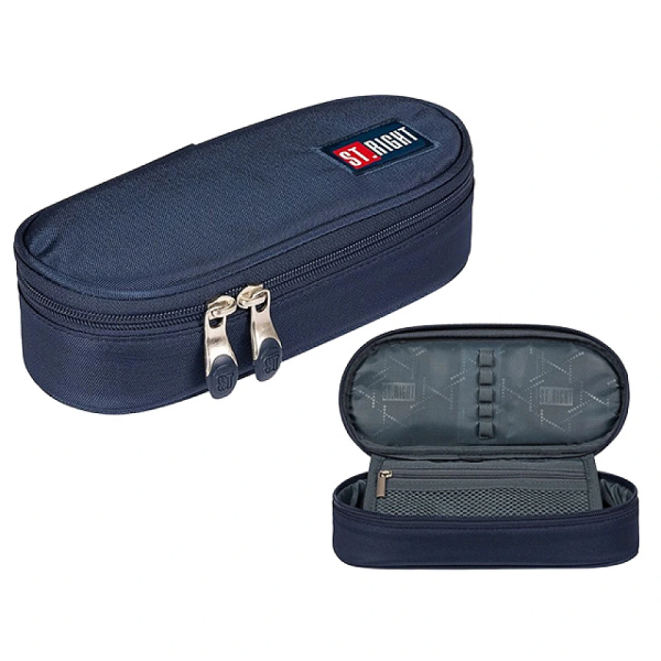 Пенал 20.5X9.5X5cm St.Navy Blue Пенал 20.5X9.5X5cm St.Navy Blue