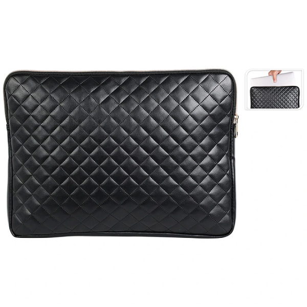 Husă pentru laptop "Croco" 38X28cm, neagră
