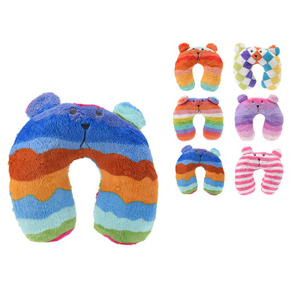 Подушка шейная "U"-форма детская 30X30cm "Rainbow" Подушка шейная "U"-форма детская 30X30cm "Rainbow"