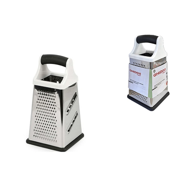 Razatoare cu patru laturi Ghidini Daily, inox/plastic Razatoare cu patru laturi Ghidini Daily, inox/plastic