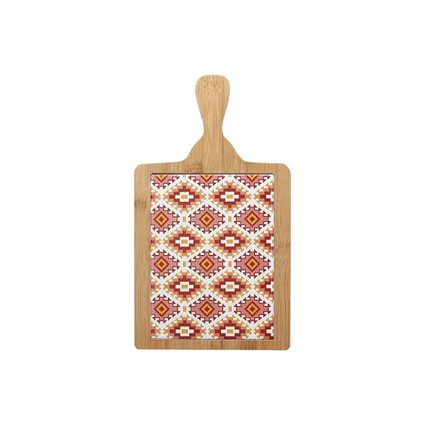 Suport pentru vase fierbinte 23X19cm Tognana Dolce Casa Ethnic, lemn si ceramica Suport pentru vase fierbinte 23X19cm Tognana Dolce Casa Ethnic, lemn si ceramica
