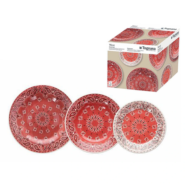 Set de vesela Tognana Vela West 18 piese, ceramica Set de vesela Tognana Vela West 18 piese, ceramica