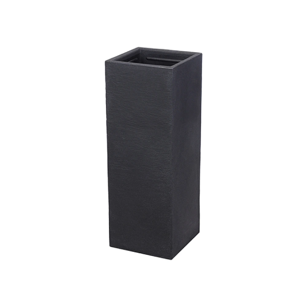 Ghiveci pentru flori din plastic "Paralelipiped", 30X30X80cm, negru Ghiveci pentru flori din plastic "Paralelipiped", 30X30X80cm, negru