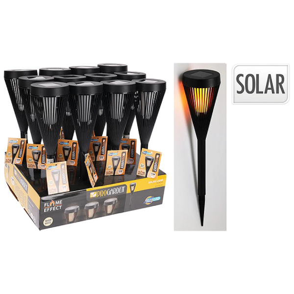 Felinar pe baterie solara in forma de Faclie D10XH58 cm, 200mAh Felinar pe baterie solara in forma de Faclie D10XH58 cm, 200mAh