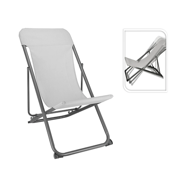 Fotoliu pliant Ambiance 92X84X57 cm, carcasa metalica Fotoliu pliant Ambiance 92X84X57 cm, carcasa metalica