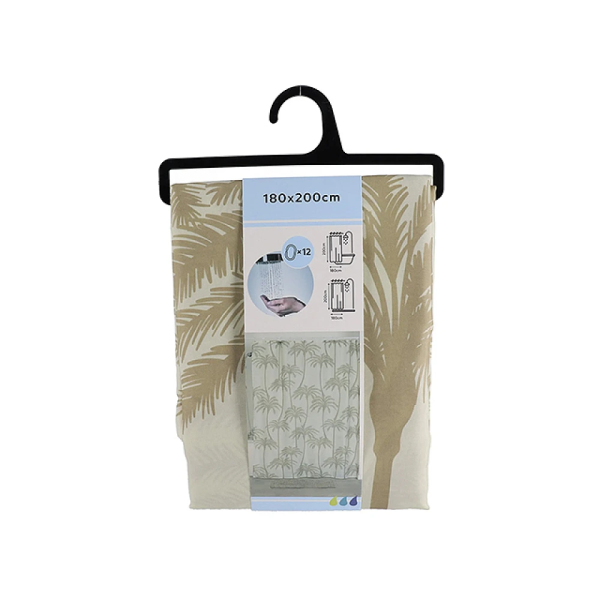 Штора для душа 180×200 см Tendance Miami, полиэстер Штора для душа 180×200 см Tendance Miami, полиэстер