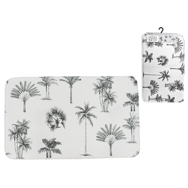 Коврик для ванной 45x75 см Tendance Arizona Dream, полиэстер, серый Коврик для ванной 45x75 см Tendance Arizona Dream, полиэстер, серый