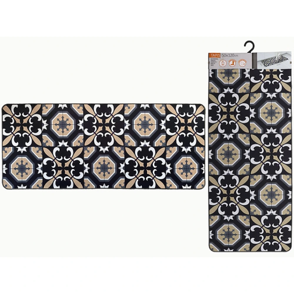 Covoras antiderapant 50X120cm Luance Carmen, poliester/ cauciuc Covoras antiderapant 50X120cm Luance Carmen, poliester/ cauciuc