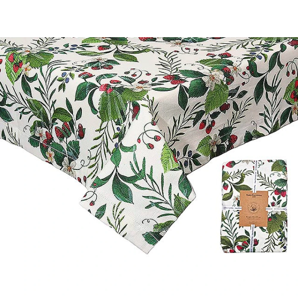 Скатерть 150x350 см Andrea Fontebasso Sweet Berry, 100% хлопок Скатерть 150x350 см Andrea Fontebasso Sweet Berry, 100% хлопок