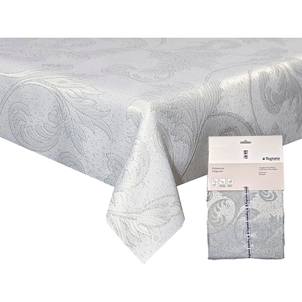 Скатерть 140x180 см Tognana Silver Prince, 100% полиэстер Скатерть 140x180 см Tognana Silver Prince, 100% полиэстер