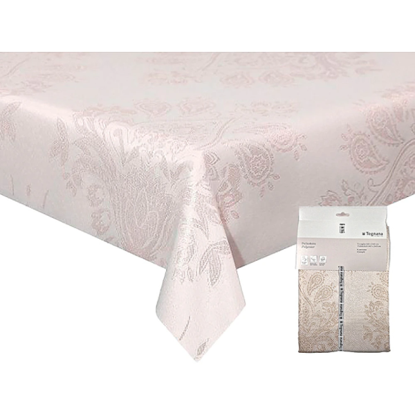Скатерть 140X240 см Tognana Pink Gold, 100% полиэстер