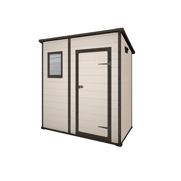 Сарай Manor Pent 6X4 183.5X111X200.5 см, бежевый Сарай Manor Pent 6X4 183.5X111X200.5 см, бежевый