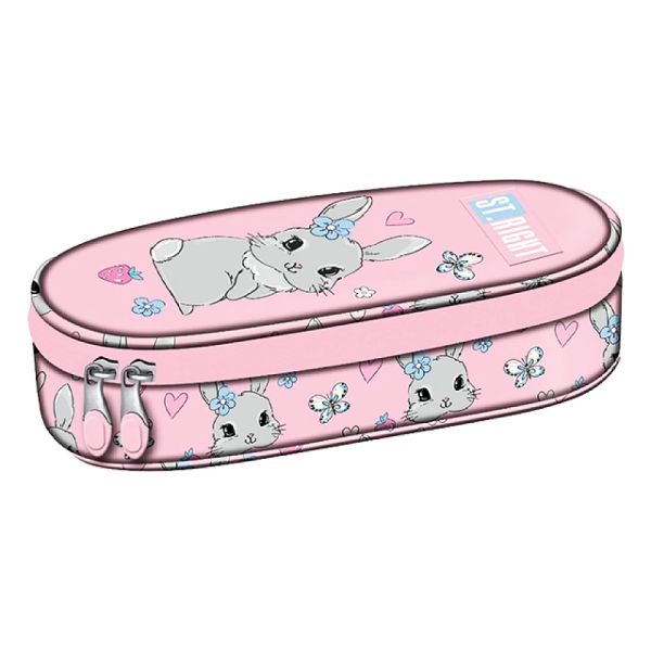 Penar 23X9.5X6 cm St.Right Cute Rabbit, textil Penar 23X9.5X6 cm St.Right Cute Rabbit, textil