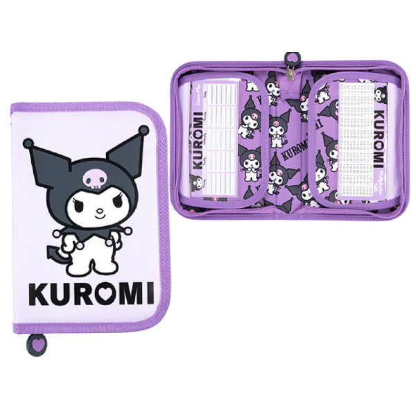 Penar 20.5X14X3.5 cm Kuromi Violet, textil Penar 20.5X14X3.5 cm Kuromi Violet, textil