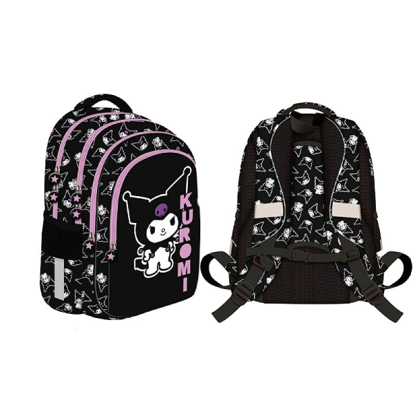 Рюкзак школьный 28X18X40 см Kuromi Black Рюкзак школьный 28X18X40 см Kuromi Black