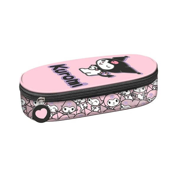 Penar 23X9.5X6 cm Bambino Kuromi Pink, textil
