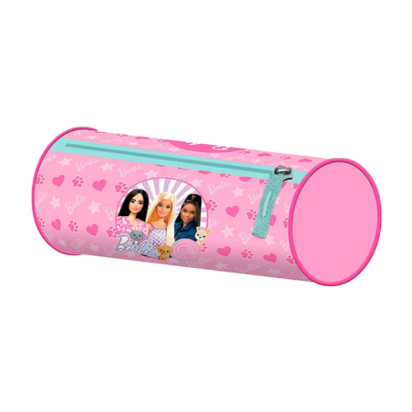 Пенал-тубус 21X7.5 см Barbie, текстиль Пенал-тубус 21X7.5 см Barbie, текстиль