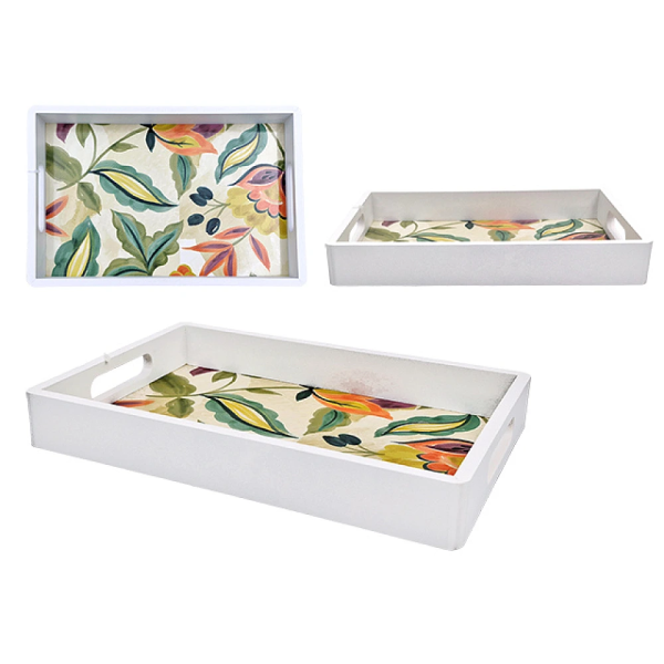 Поднос сервировочный с ручками Tognana Tahiti 30X20X4 cm, дерево Поднос сервировочный с ручками Tognana Tahiti 30X20X4 cm, дерево