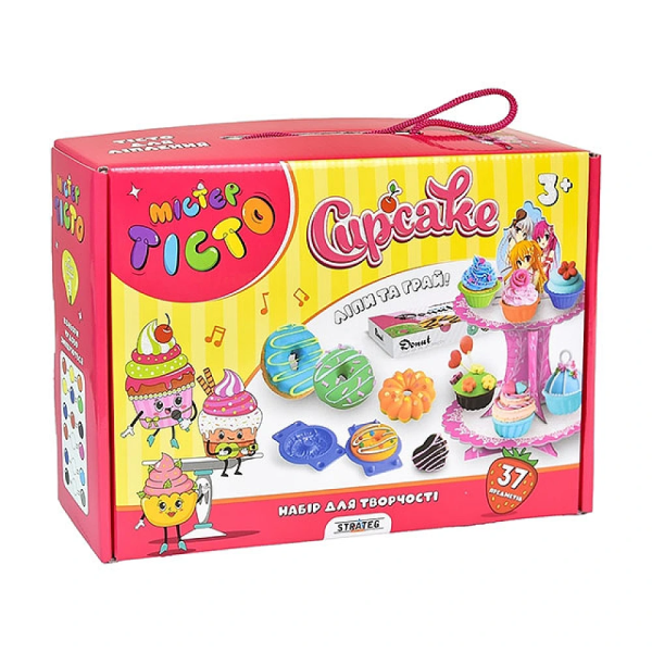 Set pentru creativitate Mister Aluat "Cupcake" Set pentru creativitate Mister Aluat "Cupcake"