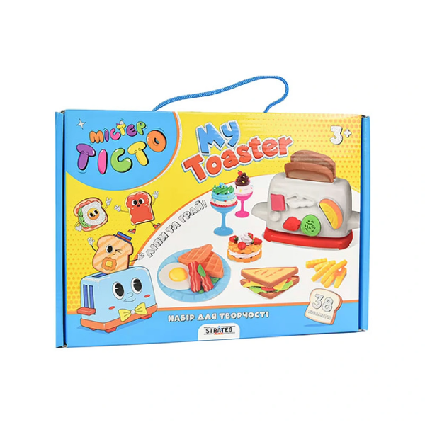 Набор для творчества Мистер тесто "My Toaster" 38 ед