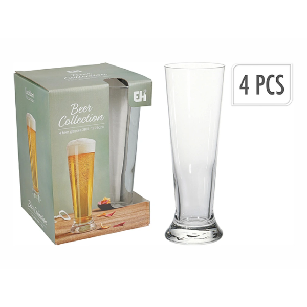 Set pocale pentru bere 4buc 380 ml, 20.5 cm EH Beer Collection Principe Set pocale pentru bere 4buc 380 ml, 20.5 cm EH Beer Collection Principe
