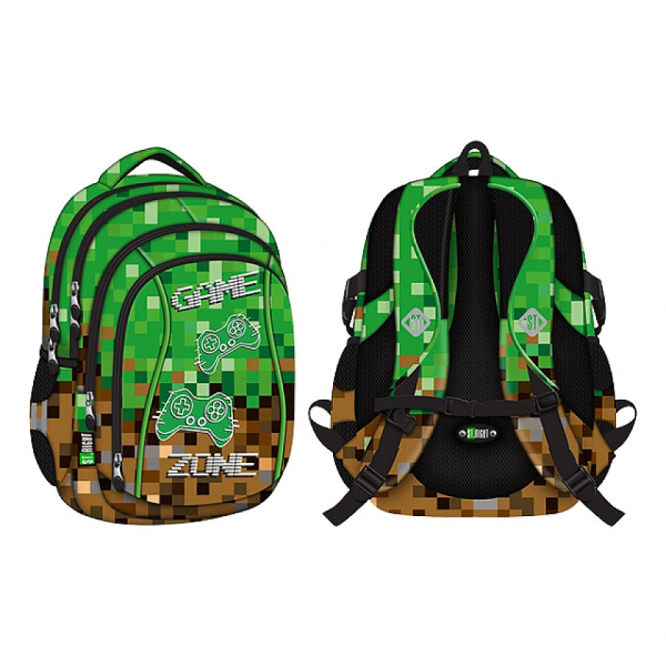 Ghiozdan scolar ortopedic 32X21X43 cm Game Zone Ghiozdan scolar ortopedic 32X21X43 cm Game Zone