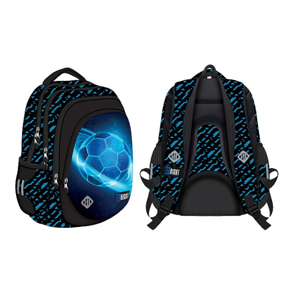 Рюкзак школьный ортопедический 32X21X43 см Cosmic Soccer Рюкзак школьный ортопедический 32X21X43 см Cosmic Soccer