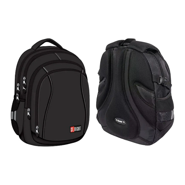 Ghiozdan scolar ortopedic 32X21X43 cm St.Black Ghiozdan scolar ortopedic 32X21X43 cm St.Black