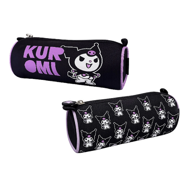 Пенал-тубус 21X7.5X7.5 см Kuromi Black Пенал-тубус 21X7.5X7.5 см Kuromi Black