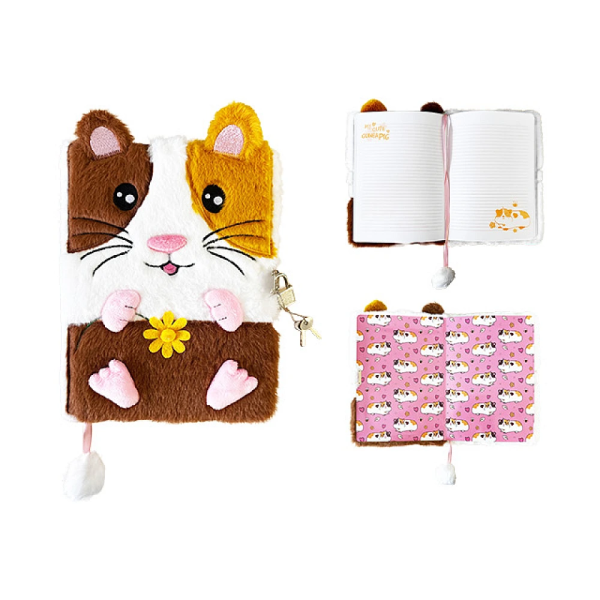Agenda cu lacat, A5, 96foi, My Little Friend Guine Pig, coperta plus Agenda cu lacat, A5, 96foi, My Little Friend Guine Pig, coperta plus