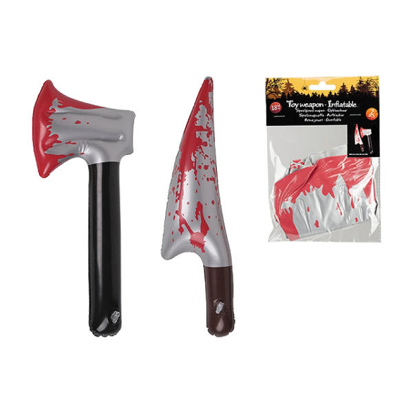 Suvenir de Halloween gonflabil "Arma cu singe", 38X18 сm Suvenir de Halloween gonflabil "Arma cu singe", 38X18 сm