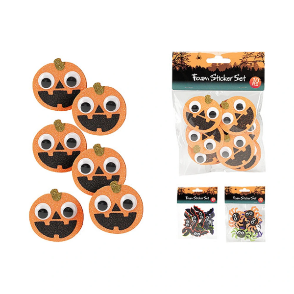 Набор наклеек 10шт Halloween 5X4 см Набор наклеек 10шт Halloween 5X4 см