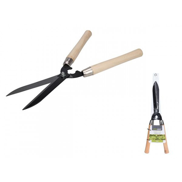 Foarfece de gradina 49cm, cu manere din lemn