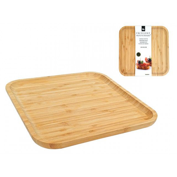 Platou de servire EH 30X30X2cm, bambus Platou de servire EH 30X30X2cm, bambus