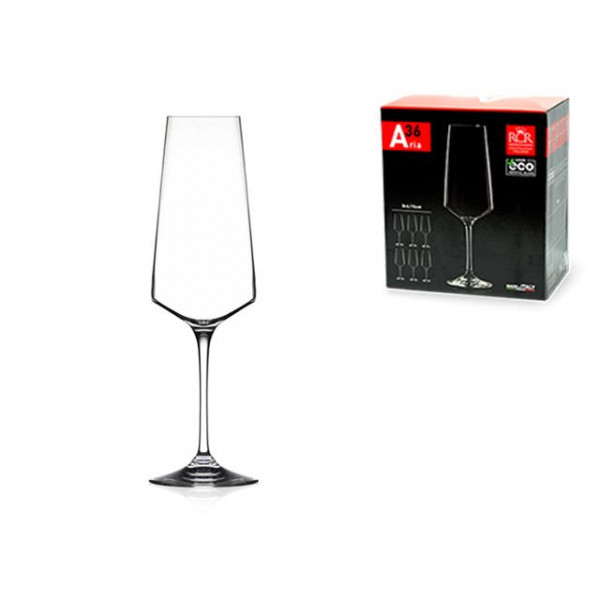 Set pocale pentru sampanie Aria 6buc, 360ml Set pocale pentru sampanie Aria 6buc, 360ml
