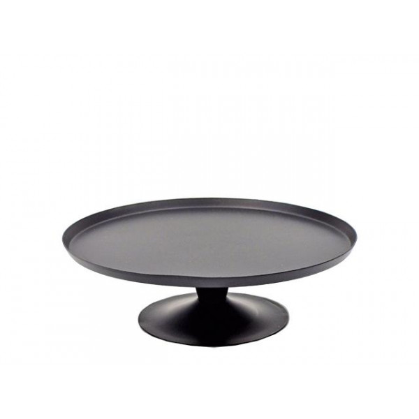 Suport de servire cu picior D24cm, metal Suport de servire cu picior D24cm, metal