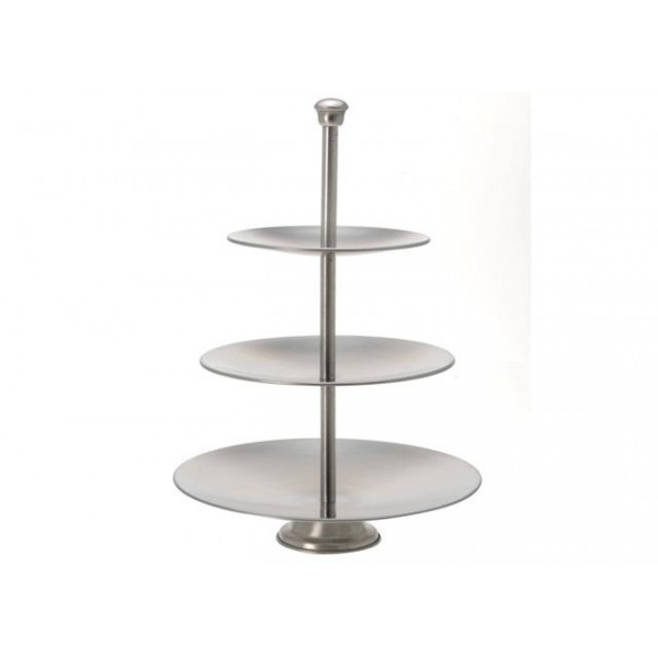 Suport de servire 3 nivele D16cm/20.5cm/25cm, H36.5cm Suport de servire 3 nivele D16cm/20.5cm/25cm, H36.5cm
