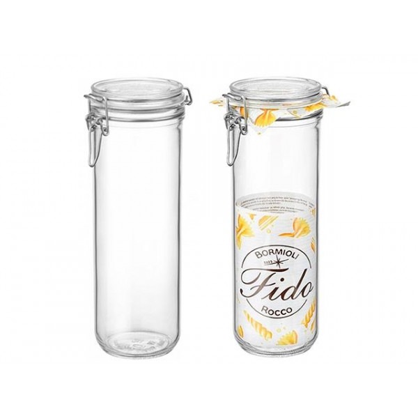 Borcan pentru pastrare/conservare Fido 1.35l, cu capac clema