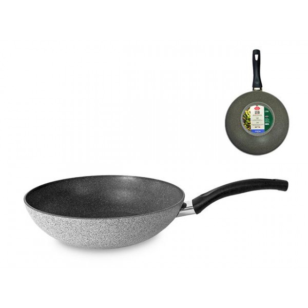 Сковорода WOK Ballarini Cortina Granitium 28cm