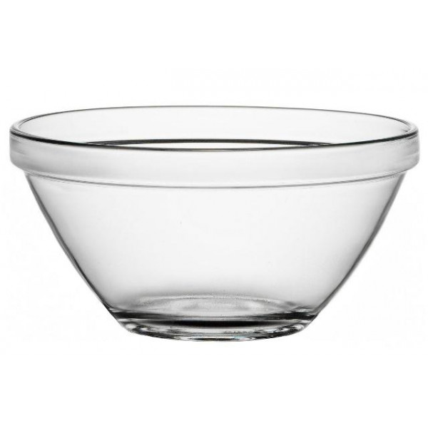 Салатница стеклянная 14cm 570ml Pompei Салатница стеклянная 14cm 570ml Pompei