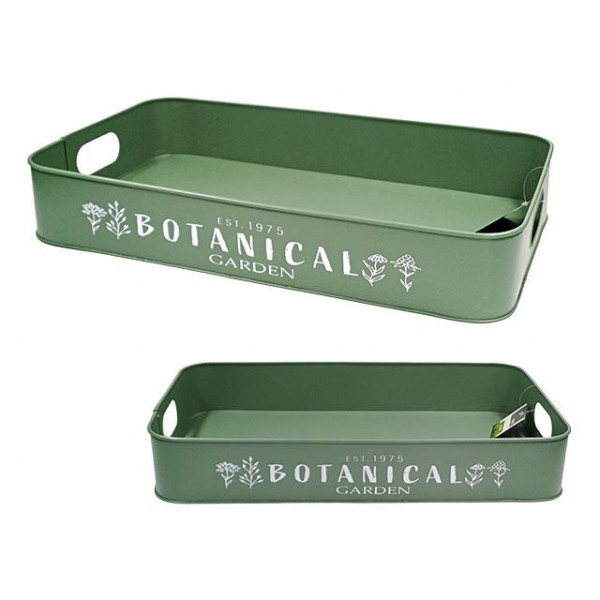 Tava din metal ProGarden 50X30cm, verde Tava din metal ProGarden 50X30cm, verde