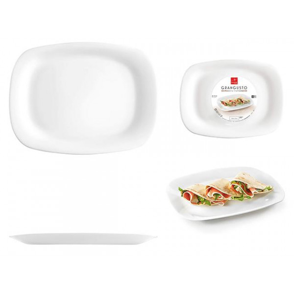 Блюдо 28X21cm Grangusto, стеклокерамика Блюдо 28X21cm Grangusto, стеклокерамика