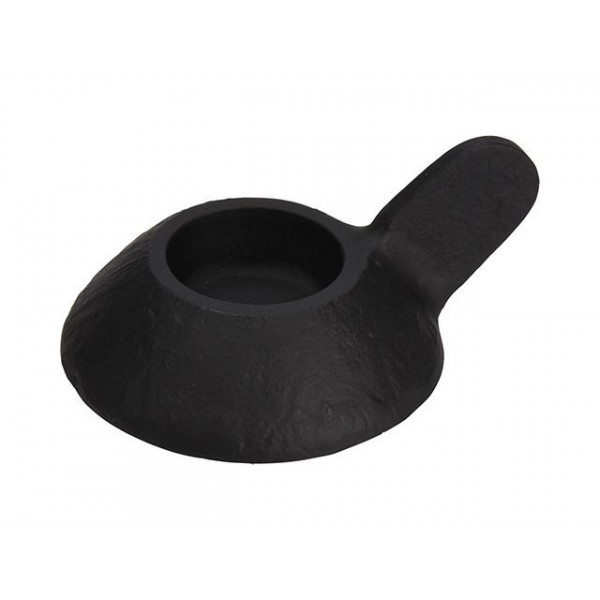Sfesnic metalic "Tapper" 9X4cm, negru Sfesnic metalic "Tapper" 9X4cm, negru