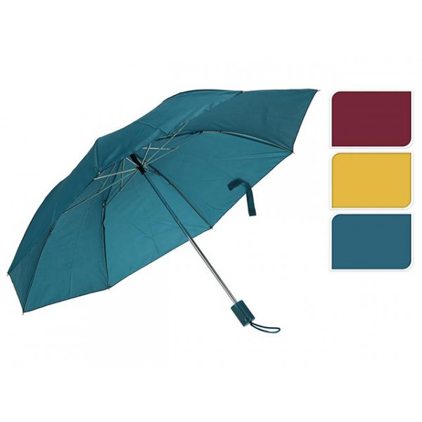 Umbrela pliabila D90cm, mânăcolora