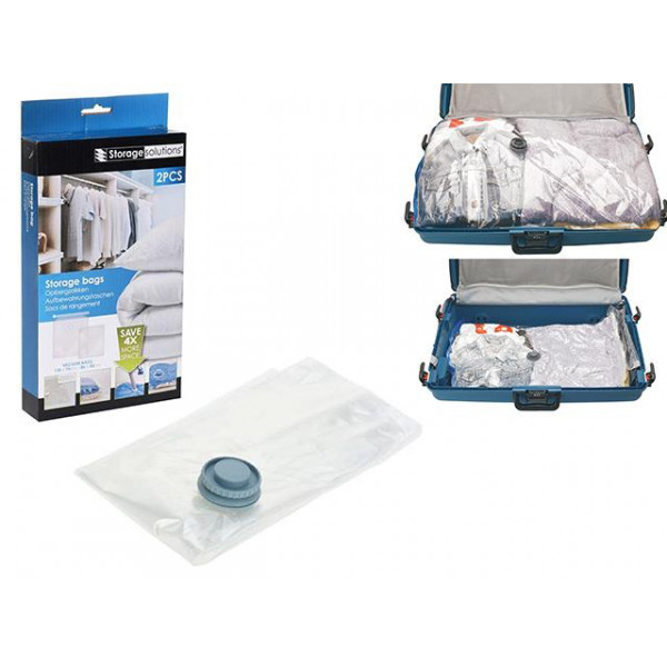 Saci pentru vidat haine prin vacuum Storage 2buc (74X130cm, 50X86cm) Saci pentru vidat haine prin vacuum Storage 2buc (74X130cm, 50X86cm)