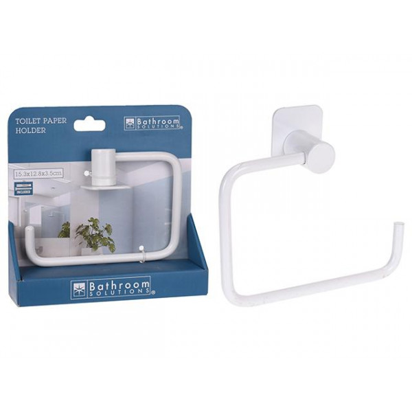 Держатель для бумаги WC Bathroom15.3X12.8X3.5cm,металл, бел Держатель для бумаги WC Bathroom15.3X12.8X3.5cm,металл, бел